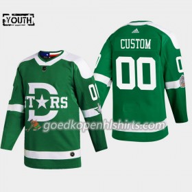 Dallas Stars Custom Adidas 2020 Winter Classic Authentic Shirt - Kinderen